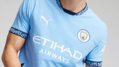 That's why 'City' have the Manchester symbol tattooed on their shirts for the 2024/25 season.