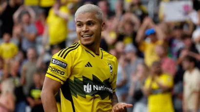 Forward: Juan Camilo 'Cucho' Hernandez, Columbus Crew