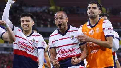 This is how Javier celebrated his victory in Guadalajara glory.