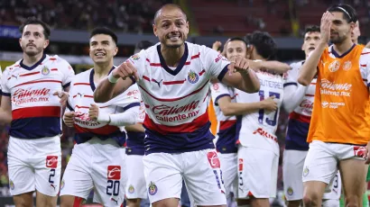 This is how Javier celebrated his victory in Guadalajara glory.