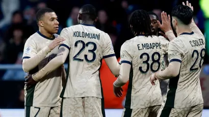 PSG lead Ligue 1 with 69 points