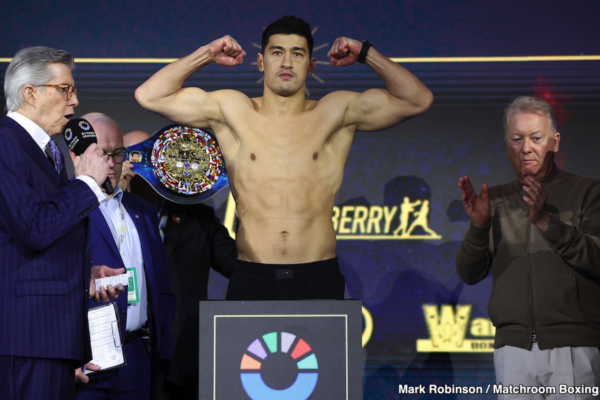 Image: Artir Beterbiev 175 vs Dmitry Bivol 174.1 - weight results for Saturday