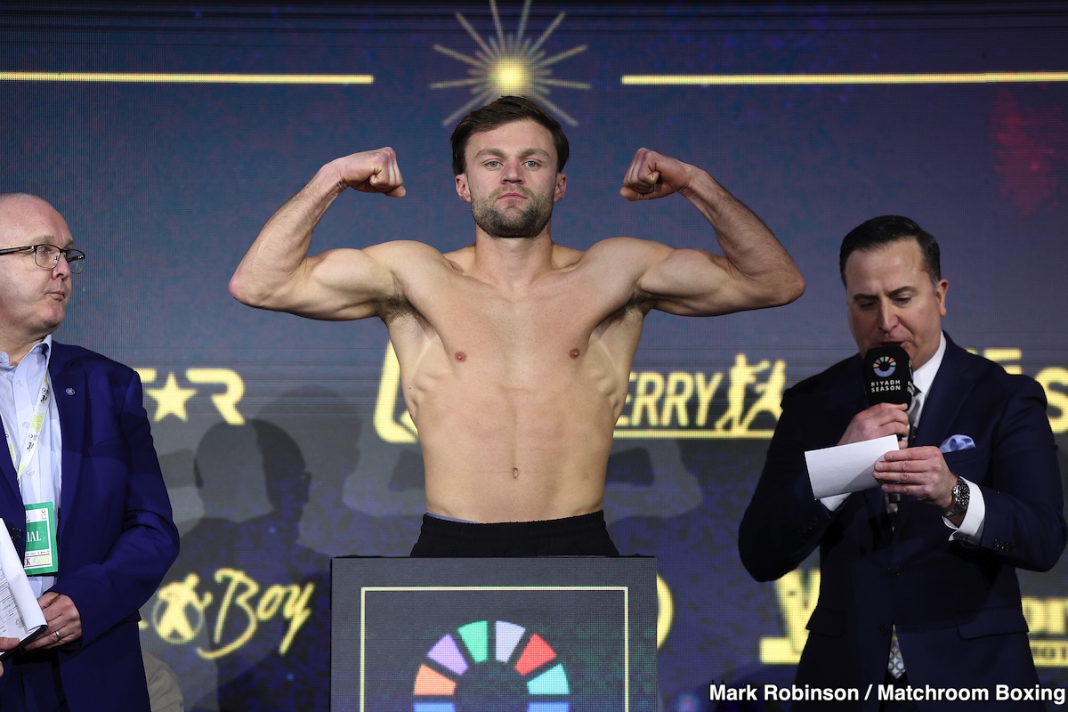 Image: Shakur Stevenson 134.1 vs. Josh Padley 134 - Heavy results