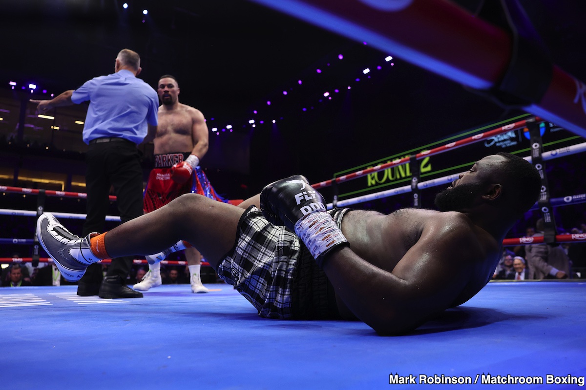 Image: Cask results: Bakole's physical state a factor such as parker wins from a second time Ko